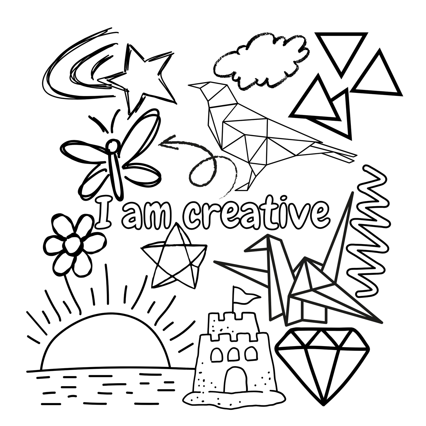 In stock on Amazon.com: My Positive Affirmation Coloring Journal
