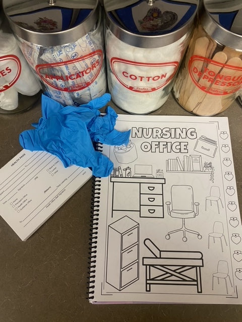 My 1st School Nurse Coloring Book