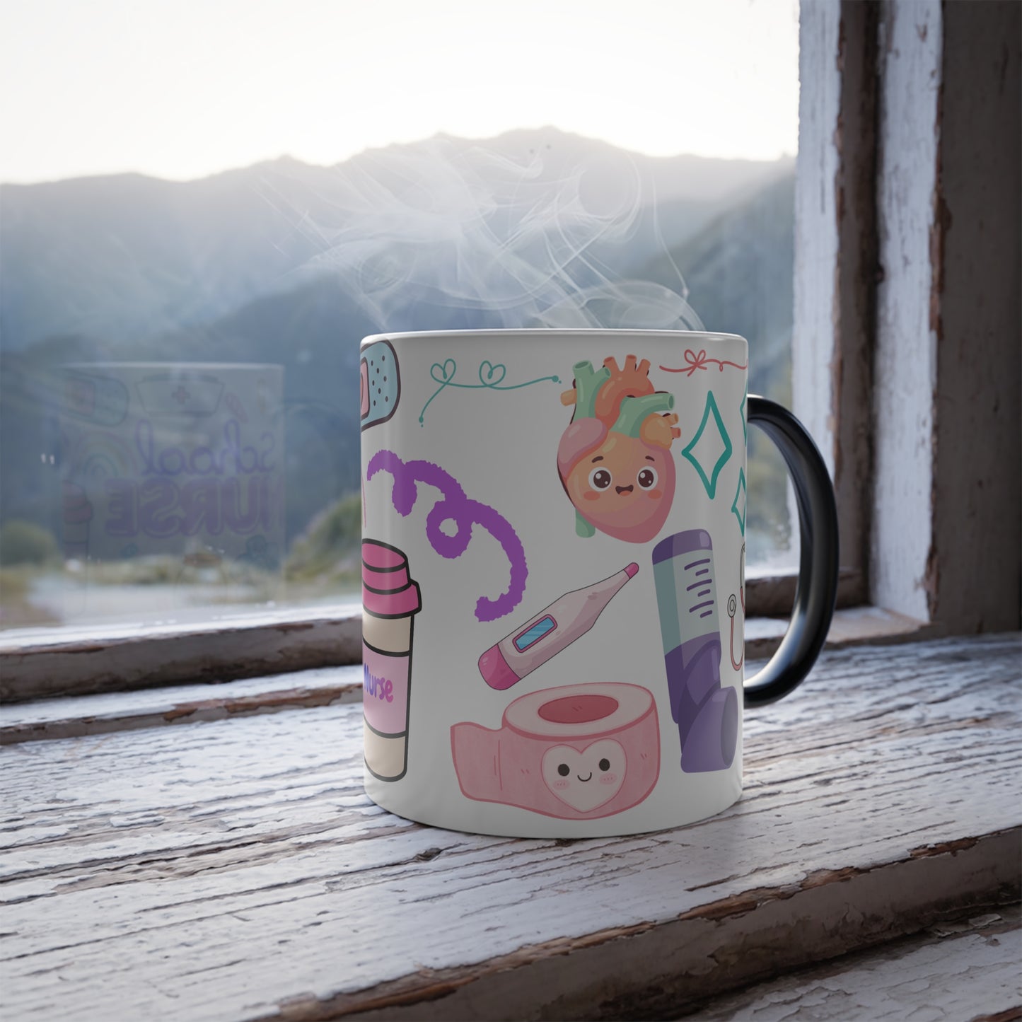 School Nurse Color Changing Mug | 11oz