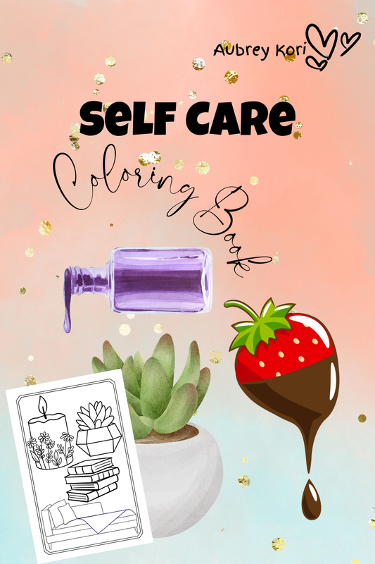 In Stock on Amazon: Self Care Coloring Book