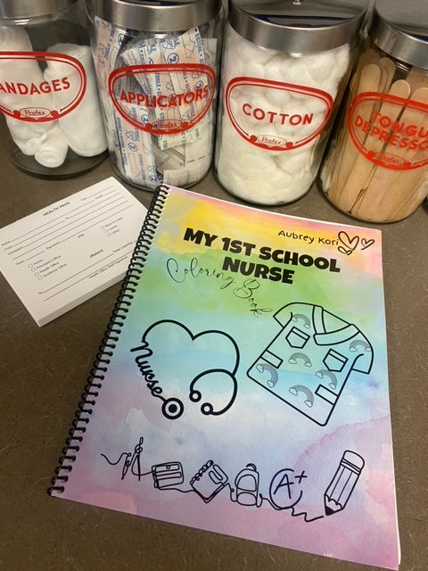 My 1st School Nurse Coloring Book